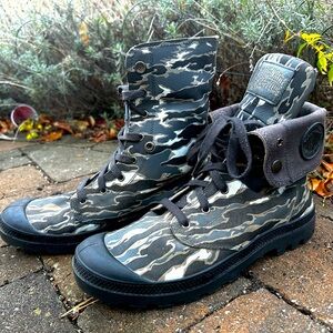 Palladium X Billionaire Boys Club Men’s Camouflage Boots